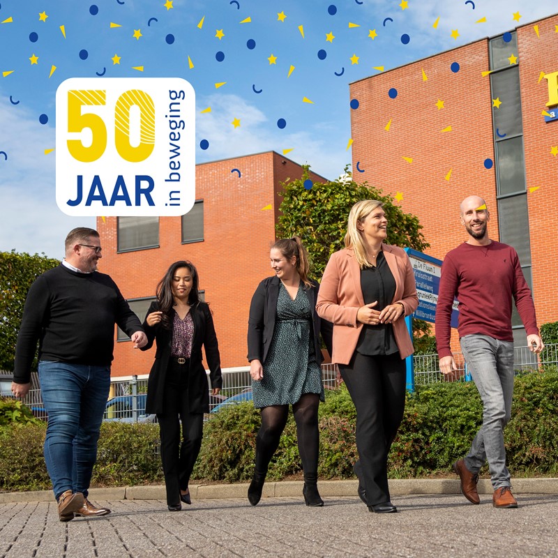 Al 50 jaar volop in beweging!